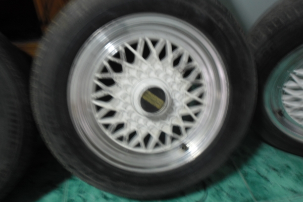 แม๊ก BBS 15 หกรู พร้อมยาง