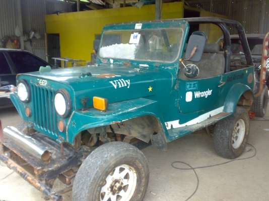 ขายJeep Willys คานเดิม เครื่อง LD2 เกียร์จี๊ป