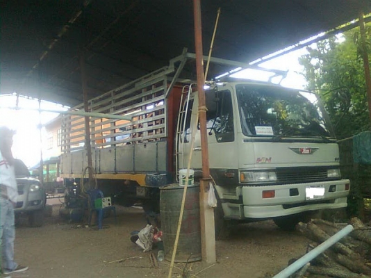 ขายหกล้อใหญ่ ฮีโน่ สิงห์ไฮเทค195 แรงม้ารถบ้านพร้อมวิ่งครับ