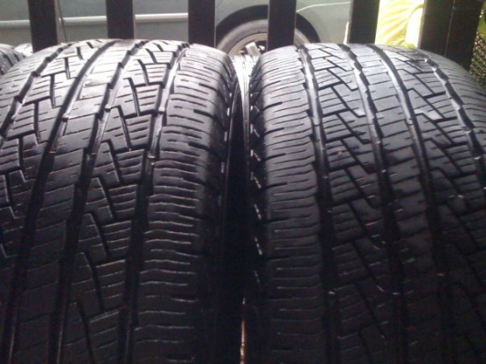 ยาง pirelli 275-60-17 ดอกหนาๆตามรูปขายเส้นล่ะ1000บาท