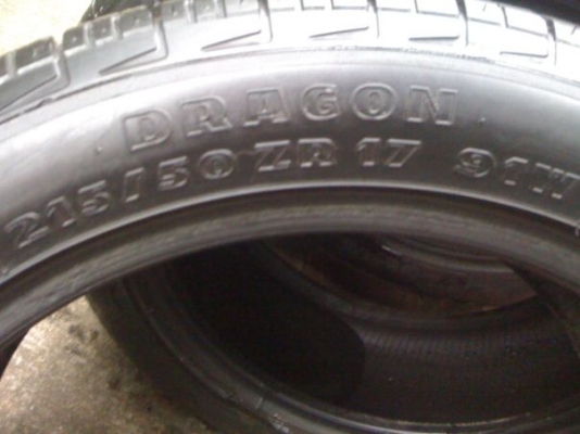 ยาง 215 50 17ดอกหนาๆมี1ชุด