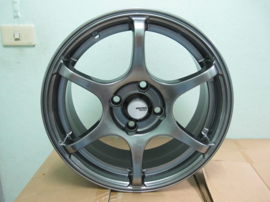ขายล้อแม็กใหม่ Advance RG ขอบ 15 สีไฮเปอร์แบล็ค 4 รู 100