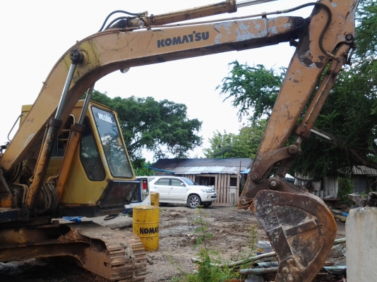 ขายแม็กโครKoMATSU PC 120.รุ่น2สวยพร้อมใช้ลอนเลอร์7ลูก120เต็มคับ