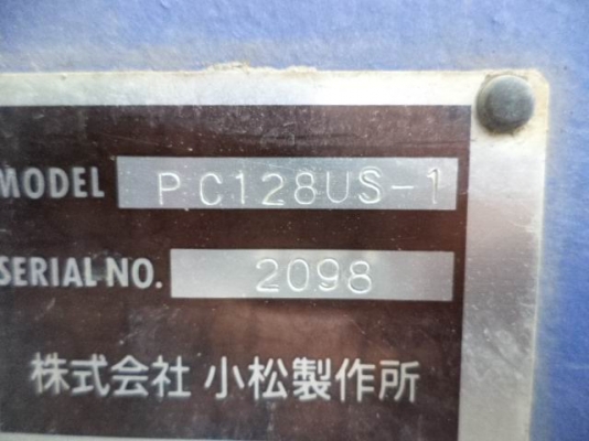 ขายรถแบคโฮ KOMATSU PC128US-1 เครื่องยนต์ 4D102นำเข้าจากญิ่ปุ่นสภาพรถ 95\% เอกสารอินวอย รถพร้อมใช้งาน ไม่เคยผ่านการใช้งานในไทย ขายรถแบคโฮ KOMATSU PC128US-1 เครื่องยนต์ 4D102นำเข้าจากญิ่ปุ่นสภาพรถ 95\% เอกสารอินวอย รถพร้อมใช้งาน ไม่เคยผ่านการใช้งานในไทย