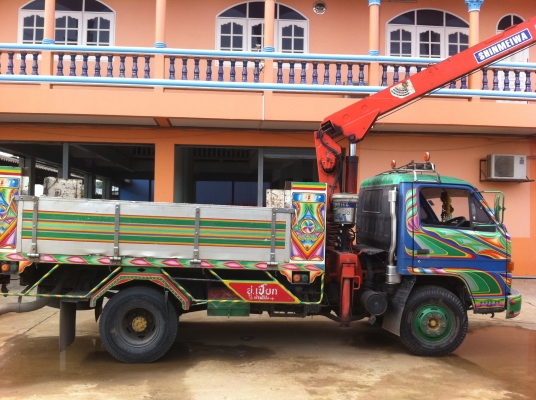 ISUZU NPR (ดั้มอลูมิเนียม-เทรน 3 ตัน)