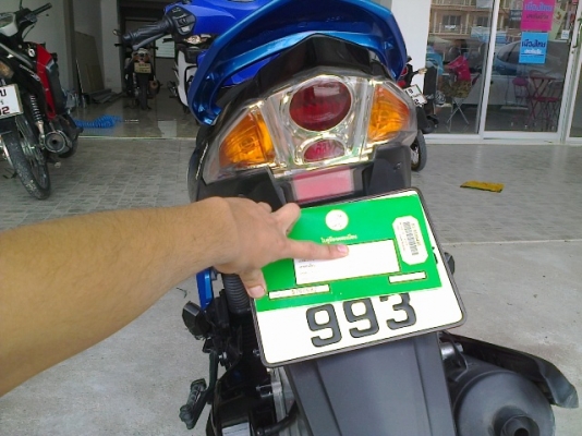 Mio125 GTX (สภาพมือ1) ดำน้ำเงิน  ปี55