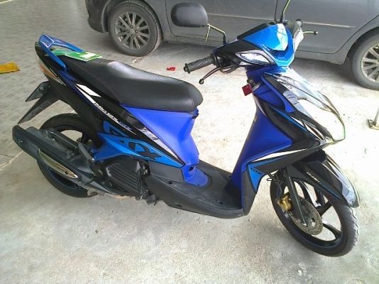 Mio125 GTX (สภาพมือ1) ดำน้ำเงิน  ปี55