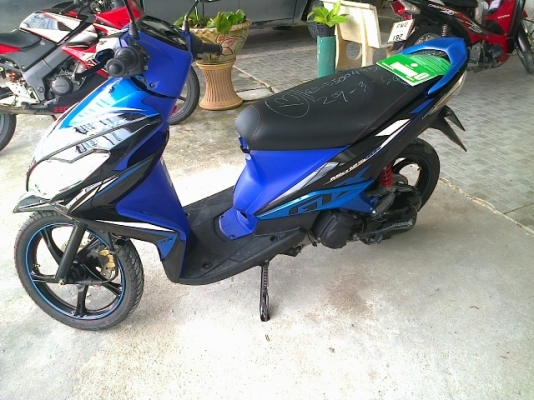 Mio125 GTX (สภาพมือ1) ดำน้ำเงิน  ปี55