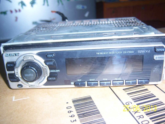 วิทยุรถยนต์ SONY  VCD