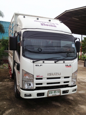 ขายรถบรรทุก 4 ล้อ Isuzu NLR 130 ปี 54 (รถห้าง) ทะเบียนไม่ติดเวลา
