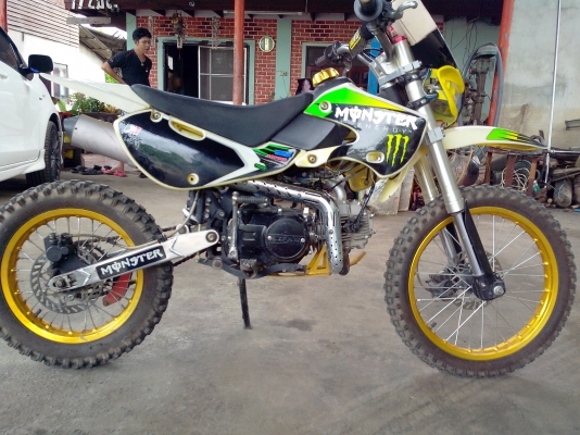 ขายวิบากเล็ก 124 ccมือสอง เครื่องlifan