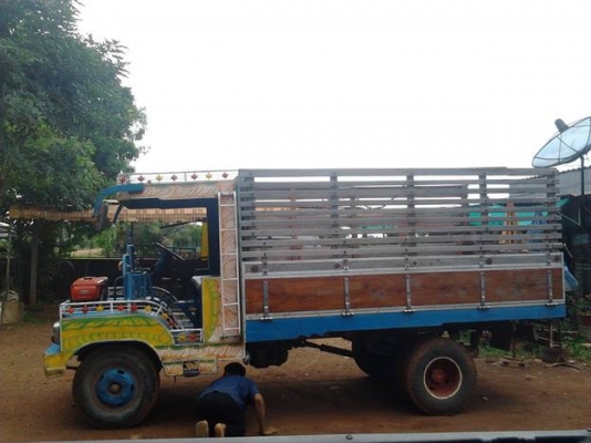 ขาย แต๋น6ล้อ ไม่ดั๊ม เครื่อง KUBOTA RT140PLUS 14แรงตัวใหม่ เครื่องดีติดง่าย ช่วงล่างใหญ่ คานหน้า-เฟืองท้าย 110 คัสซีหน้า5 กระบะไม้คอกไม้ ก.1.90ม. ย.3.30ม. ส.1.40ม. สภาพดี พื้นไม่ผุ เกียร์ 2ลูก เกียร์กลางROCKY ใหญ่ ยาง7.50 ดี6เส้น พร้อมใช้ พร้อมลุยงาน เอกส