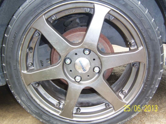 แม็กญี่ปุ่น 17 x 7 พร้อมยาง 4รู114 แม็กญี่ปุ่น 17 x 7 พร้อมยาง 4รู114