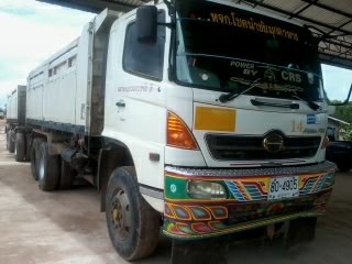ขายรถ 22 ล้อพ่วงแม่-ลูกดัมพ์ HINO MEGA 320 ปี 2549 ลูกพ่วง 3 คานแท้ดัมพ์กระบะเหล็กอู่พระลานคอกเสมอหัว ราคา 2800000 ต่อรองได้