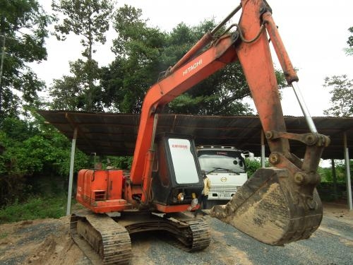 ขายแบคโฮ ฮิตาชิ EX 60-1 พร้อม รถเทรลเลอร์