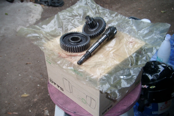 ขาย ชุดเฟืองท้าย mio 125 gtx ครบชุด ราคานี้พร้อมส่ง