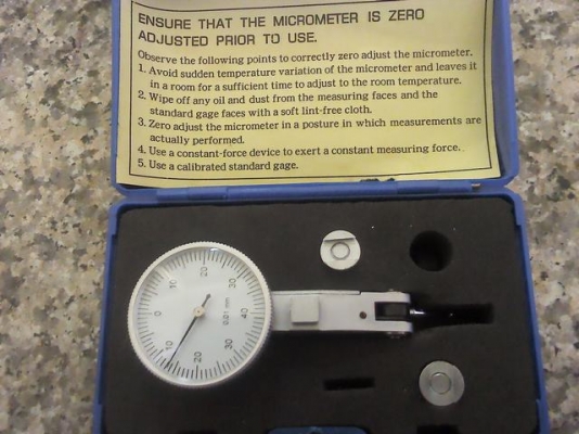 เครื่องมือตั้งค่าต่างๆ ไดอัลเกจ mitutoyo ความละเอียด 0.01 มม.