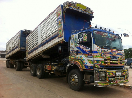 ขาย 10ล้อพ่วงดั๊มเกษตร แม่+ลูก ISUZU DECA FXZ 360 EURO 2 ปี52 เครื่องเดิมเกียร์เดิม แห้งแรง ไม่มีเยิ้ม กระบะดั๊มเหล็กเกษตรอู่สหกิจ สภาพสวย ช่วงล่างคัสซีสวยไม่มีบวม หัวบางเดิมภายในสวยสะอาด คอนโซลครบแอร์เย็น แล็ปลายสวยๆ ไมล์24x,xxx แท้ พร้อมลูก 3คานดั๊ม อูส