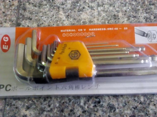 ชุดปะแจ L อย่างดี แข็ง เป็นของญี่ปุ่น มีทั้งหน่วย มม.และ นิ้ว