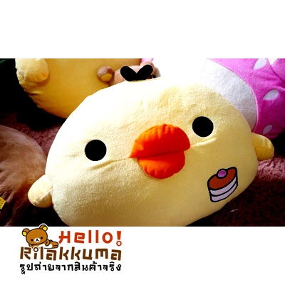 ขายหมอนตุ๊กตา Tori ไก่เหลืองโทริ น่ารัก หมอนหนุ่น นุ่มนิ่ม