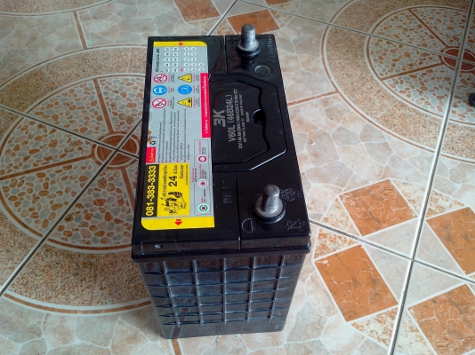 ขายแบต3K v60l  45แอป์ มือสอง ใช้งาน 9-7-55 แบตแห้ง