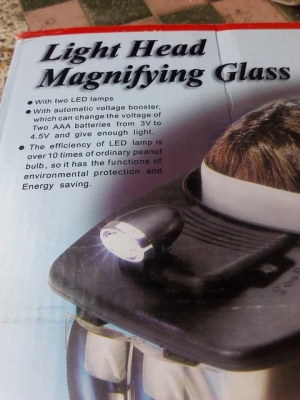 แว่นขยายสวมห้วจะทำให้มองเห็นอย่างไม่น่าเชื่อช่วยทำงานละเอียดได้ดีขึ้นชัดขึ้น แว่นขยายสวมห้วจะทำให้มองเห็นอย่างไม่น่าเชื่อช่วยทำงานละเอียดได้ดีขึ้นชัดขึ้น