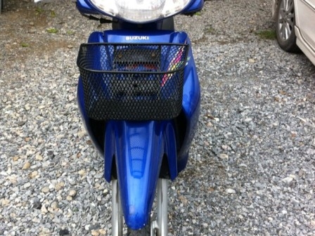 Suzuki Smash 110 เครื่องเดิม ล้อแม็กขาว ทะเบียนพร้อมชุดโอน