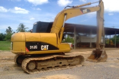 cแบคโฮ CAT 312C ใช้งาน 1XXXX ช.มสวยมากไฟฟ้าครบเอวแน่น