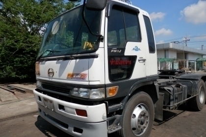 หัวลากHINO FM3M (เปลียนหัว1Jสมอทอง รถสวย ปั้มลมคู่ หัวลากHINO FM3M (เปลียนหัว1Jสมอทอง รถสวย ปั้มลมคู่