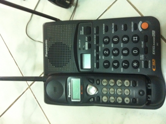 ขายโทรศัพท์บ้านไร้สาย  บันทึกเสียงได้ รับสายอัตโนมัติ ส่งฟรี