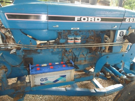 ฝากขาย รถไถฟอร์ด 6610 เพลาเดียว รุ่นปั้มเหลี่ยม พร้อมอุปกรณ์ รถห้างแองโกลไทย สีเดิมๆ