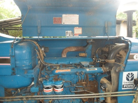 ฝากขาย รถไถฟอร์ด 6610 เพลาเดียว รุ่นปั้มเหลี่ยม พร้อมอุปกรณ์ รถห้างแองโกลไทย สีเดิมๆ