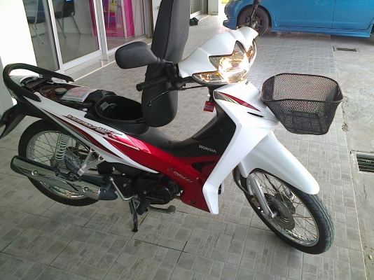 Wave110I ขาวแดง ปี55 รถ 9เดือน