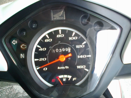 Wave110I ขาวแดง ปี55 รถ 9เดือน