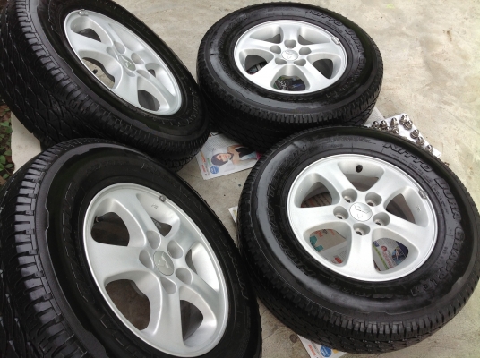 ขายแม็กmaxพร้อมยางไทรทัน6000บาท