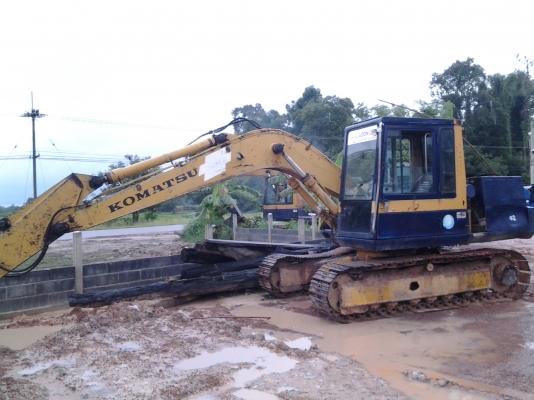 Komatsu PC120-3 เครื่อง6BF รถนำเข้า ซีเรียล2xxxx