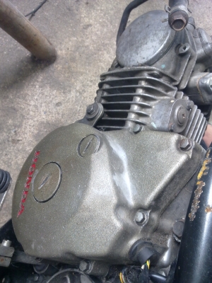 mini motard yamaha chippy