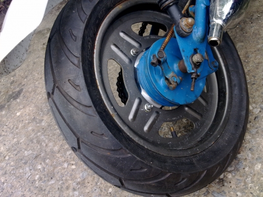 mini motard yamaha chippy