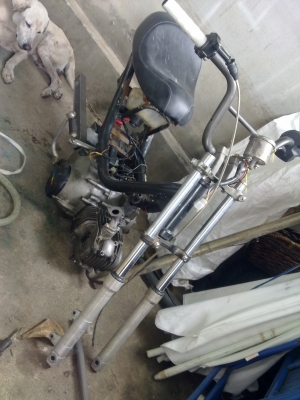 mini motard yamaha chippy