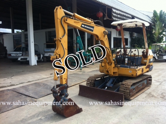 รถขุด PC20-3 S/N 164XX บจก.สหสินอีควิปเม้นท์ โทร.081-5851880, 02-5168100-1 www.sahasinequipment.com