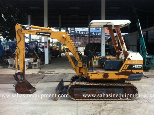 รถขุด PC20-3 S/N 164XX บจก.สหสินอีควิปเม้นท์ โทร.081-5851880, 02-5168100-1 www.sahasinequipment.com