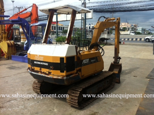 รถขุด PC20-3 S/N 164XX บจก.สหสินอีควิปเม้นท์ โทร.081-5851880, 02-5168100-1 www.sahasinequipment.com