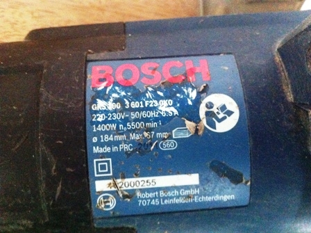 เลื่อยวงเดือนBOSCHรุ่นGKS190สภาพใหม่ ราคาถูกๆ