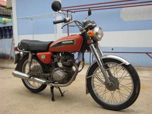 HONDA CG125 สีเดิม(หายาก สภาพประกวด)