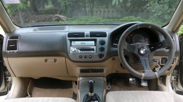 ขายถูกๆ ซีวิค Dimention ปี2003 เครื่องวีเทค1.7 เกียร์ธรรมดา ติดแก๊สหัวฉีดAG รถสวยพร้อมใช้ครับ ขายถูกๆ ซีวิค Dimention ปี2003 เครื่องวีเทค1.7 เกียร์ธรรมดา ติดแก๊สหัวฉีดAG รถสวยพร้อมใช้ครับ