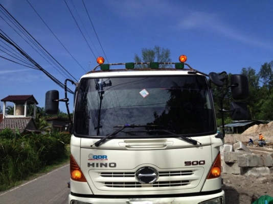 รถฮีโน่ 6 ล้อดั้ม 175 แรงม้า ปี 54  ( รถวิ่ง 5x,xxx กม. )  สนใจติดต่อ  081 - 6079515