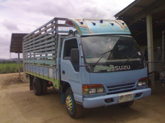 ขาย6ล้อISUZU NPR66PX5T เครื่อง4HG1 ฝาขาวช่วงล่างเดิม เครื่องดีมากๆคับ