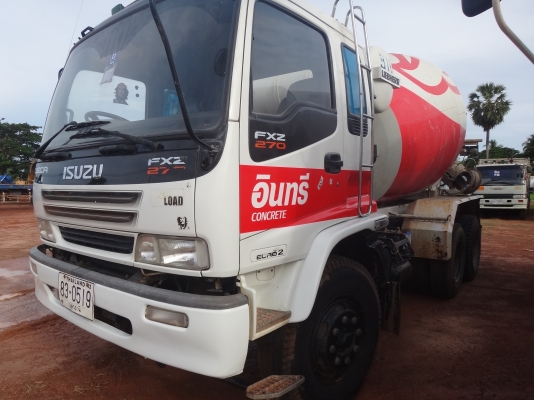 ขายด่วน รถโม่ปูน ISUZU  DEGA 270  7`คิว ปี52   พร้อมใช้งาน