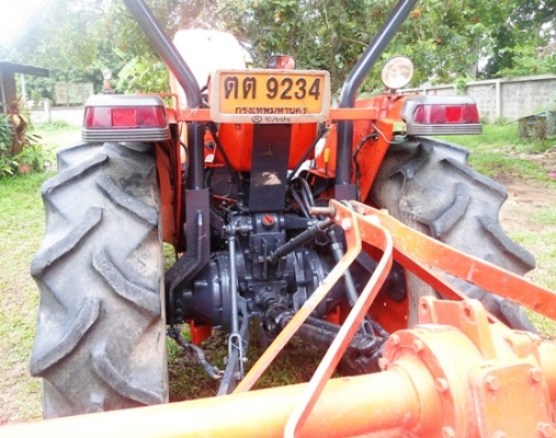 รถไถคูโบต้า L4508 4WD 2 เพลา มีใบมีดตราช้าง ยางสภาพดี มีโรตารี่ RX180 ราคา 350,000 บาท ราคาคุยกันได้