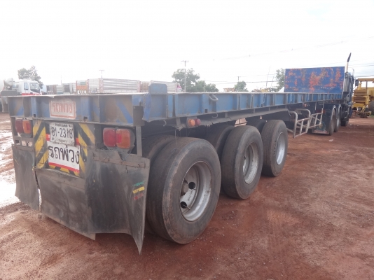 ขายด่วน รถบรทุกหัวลากพร้อมหางพื้นเรียบ ฮีโน่ โปรเฟีย เครื่อง320 ลูกสามเพลา พร้อมใช้งาน ขายด่วน รถบรทุกหัวลากพร้อมหางพื้นเรียบ ฮีโน่ โปรเฟีย เครื่อง320 ลูกสามเพลา พร้อมใช้งาน